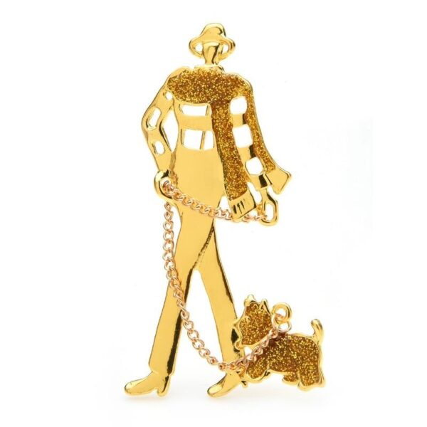 image_196 Broche met keurige hond