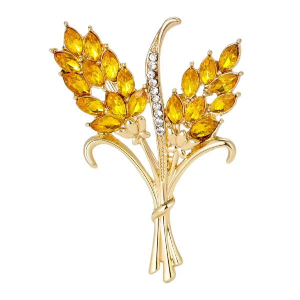 image_198 Originele broche met gouden korrel