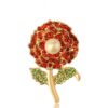 image_220 Broche met jonge papaverbloem