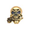 image_222 Halloween broche met gouden schedel