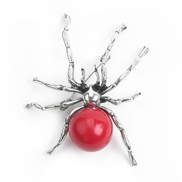 image_224 Scarlet spider brooch