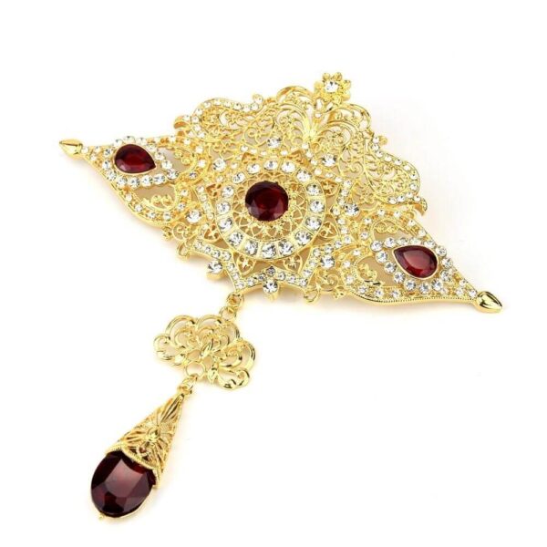 image_232 Antieke broche met fantasierijke prinses