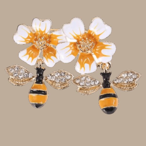 image_258 Broche met honingbijen