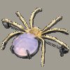 image_272 Spinnenbroche met roze opaal