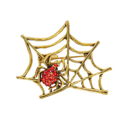 image_276 Gouden web spin broche