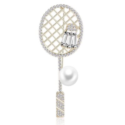 image_283 Originele broche badminton elegance