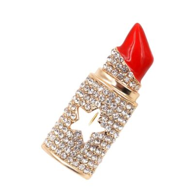 image_291 Originele broche met trendy lippenstift
