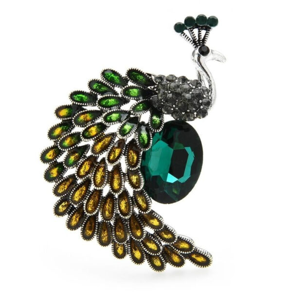 image_301 Broche koninklijke pauw