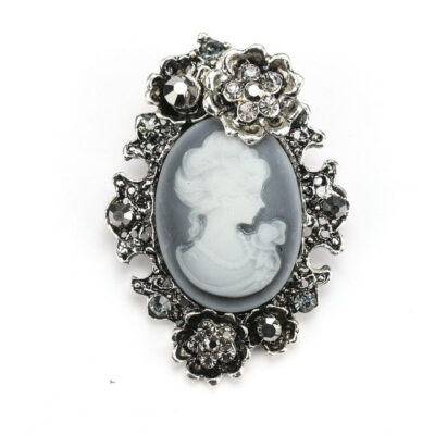 image_338 Broche met mechanische bloemcamee