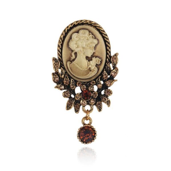 image_351 Broche camee kleurrijk najaar