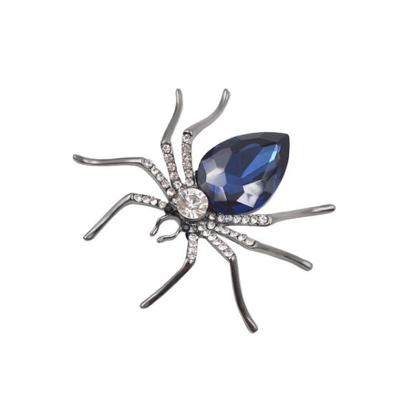 image_362 Spinnenbroche elektrisch blauw