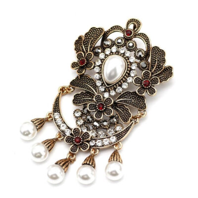 image_390 Antieke waterdruppelbroche