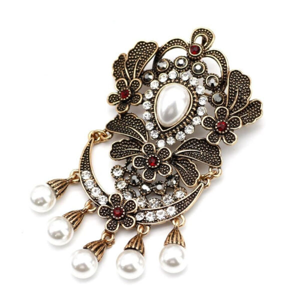 image_390 Antieke waterdruppelbroche