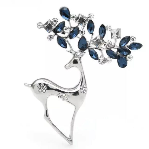 image_42 Kerstbroche met charmant rendier