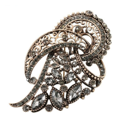 image_420 Antieke broche met onderlinge verbindingen