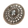 image_422 Antieke broche met strass medaillon