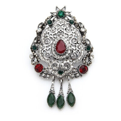 image_437 Broche met parels in medusa-stijl