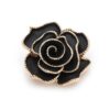image_470 Broche met zwarte roos