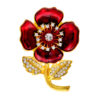 image_479 Broche met kersenroze bloem