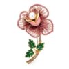 image_494 Broche met roze bloem
