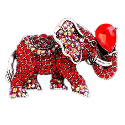 image_52 Broche olifant gelukkige wandeling