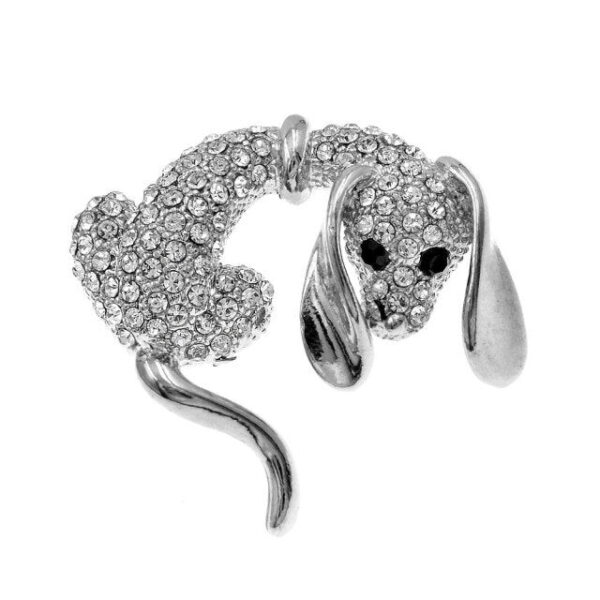 image_524 Broche glossy teckelhond