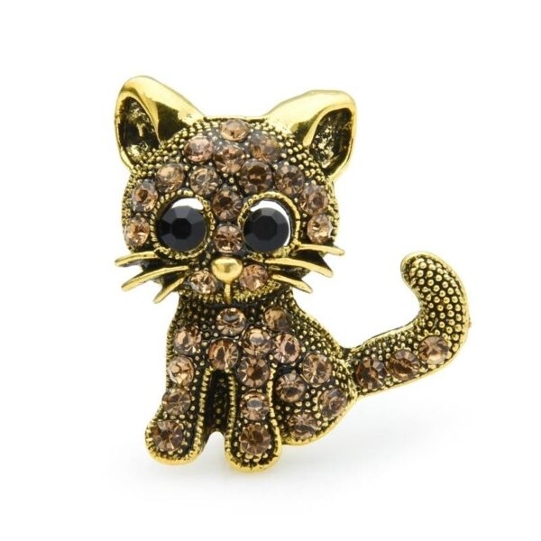 image_538 Gouden kattenbroche