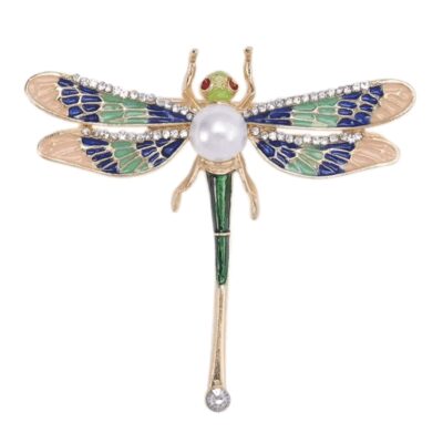 image_561 Broche libelle zeldzame parel