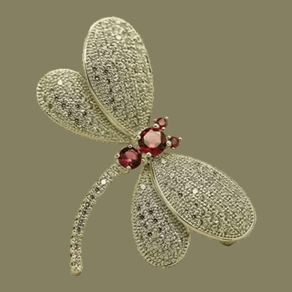 image_566 Broche libelle eeuwig geluk