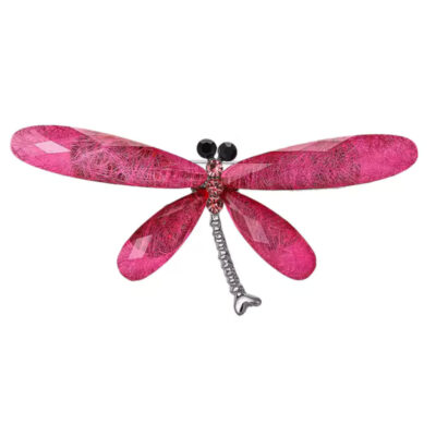 image_578 Roze opaal libelle broche