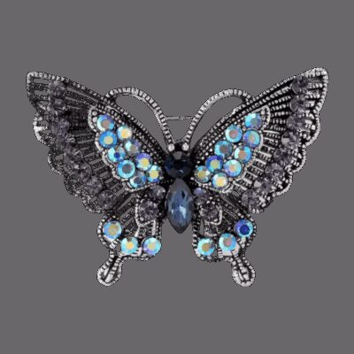 image_601 Broche vlinder strass