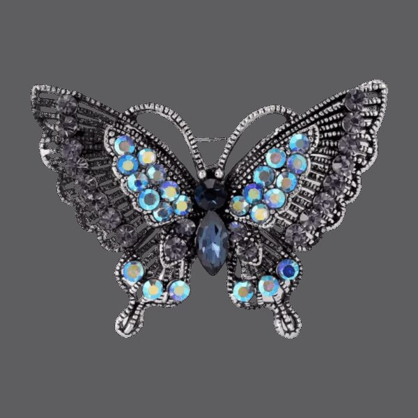 image_601 Broche vlinder strass