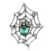 image_648 Spinnenbroche met web en diamant