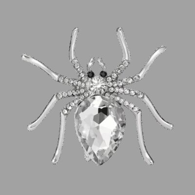 image_667 Spinnenbroche met synthetische diamant