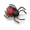 image_677 Spinnenbroche zwarte weduwe & rood