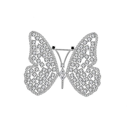 image_85 Luxe broche met zilveren vlinder