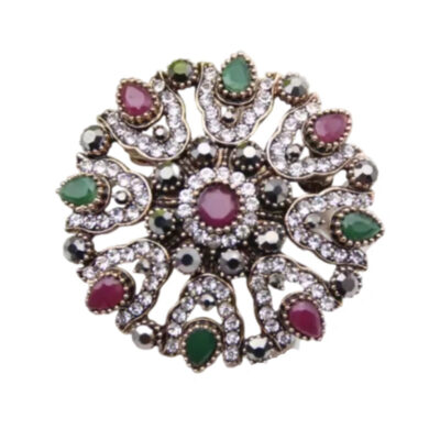 image_90 Antieke broche met bloem